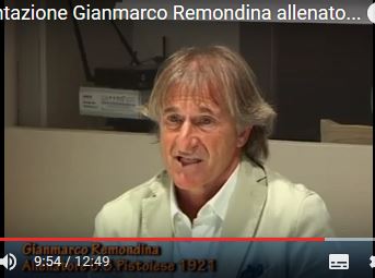 Presentazione Gianmarco Remondina neo-allenatore Pistoiese. Nursery Campus, Pistoia 